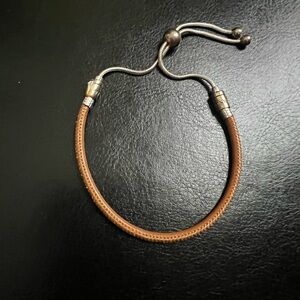 Pandora Brown Leather Bracelet
